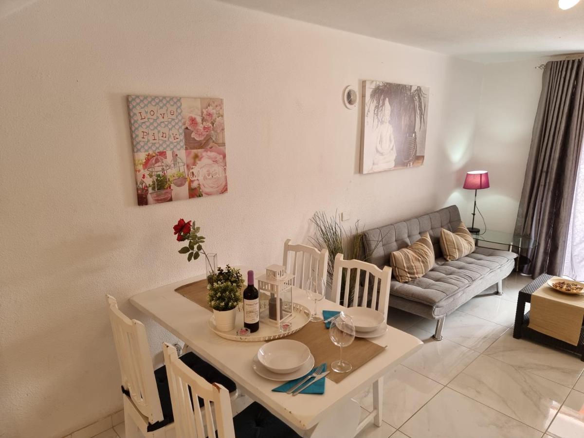 Duplex Apartment Vistamar, Sea-View, Heated Pool In Parque Santiago 2, Wifi Playa de las Américas Kültér fotó