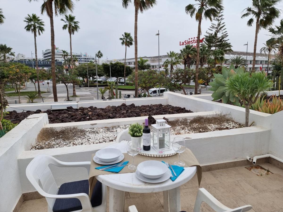 Duplex Apartment Vistamar, Sea-View, Heated Pool In Parque Santiago 2, Wifi Playa de las Américas Kültér fotó