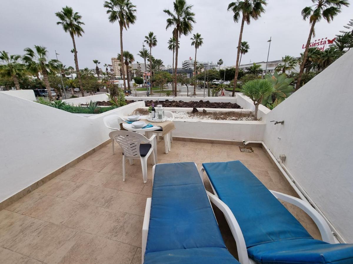 Duplex Apartment Vistamar, Sea-View, Heated Pool In Parque Santiago 2, Wifi Playa de las Américas Kültér fotó
