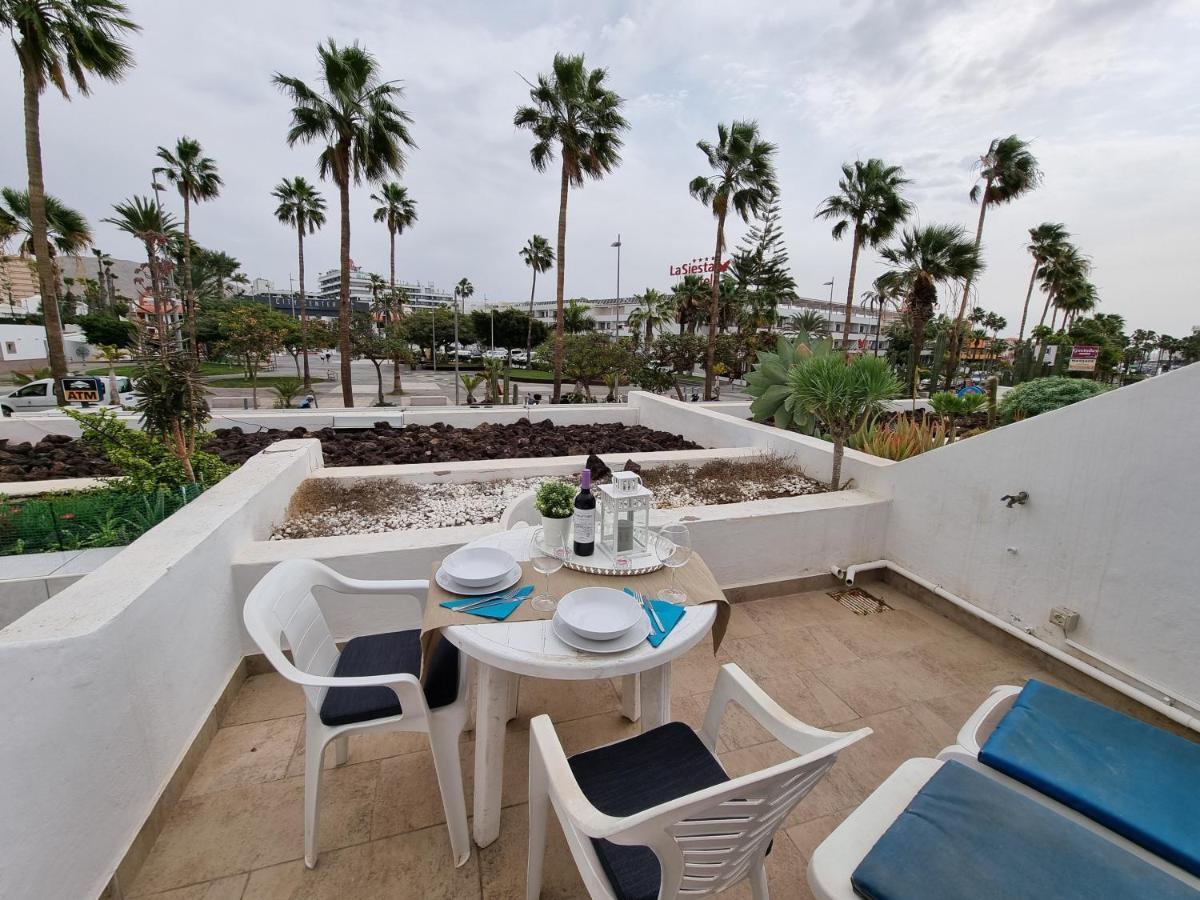 Duplex Apartment Vistamar, Sea-View, Heated Pool In Parque Santiago 2, Wifi Playa de las Américas Kültér fotó