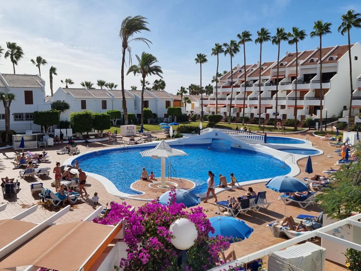 Duplex Apartment Vistamar, Sea-View, Heated Pool In Parque Santiago 2, Wifi Playa de las Américas Kültér fotó