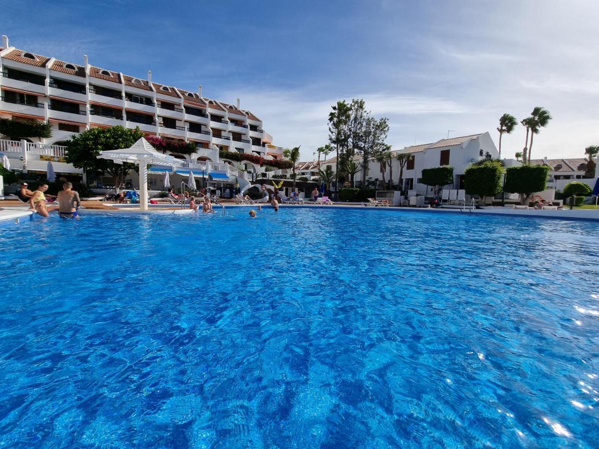 Duplex Apartment Vistamar, Sea-View, Heated Pool In Parque Santiago 2, Wifi Playa de las Américas Kültér fotó